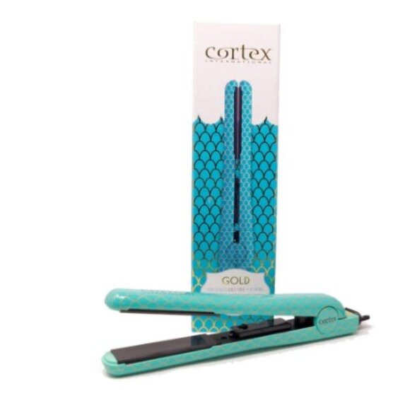 Cortex Intl Professional Ceramic Flat Iron Tourmaline Tech 1.5" Fish Scales New - Picture 1 of 5